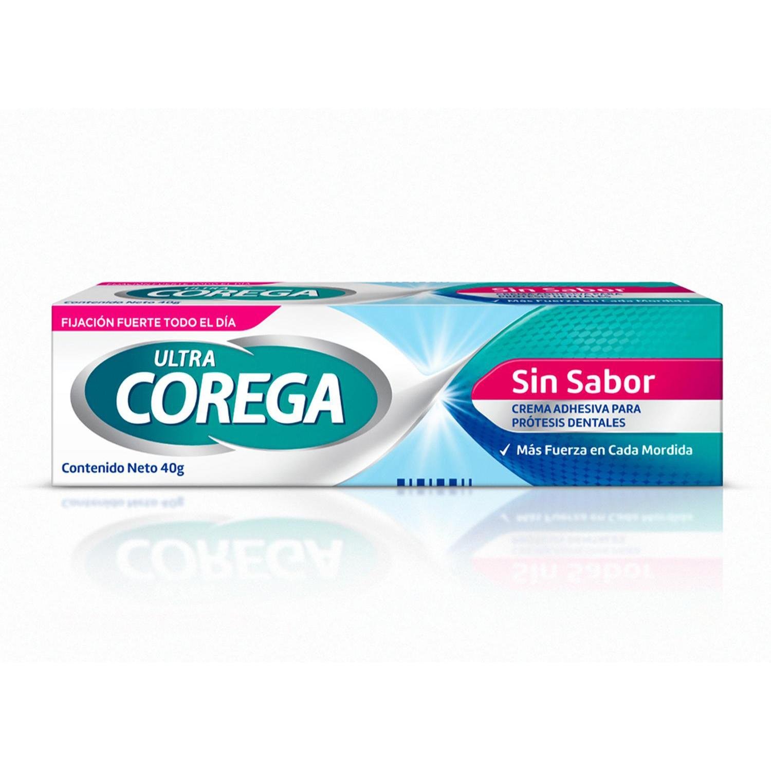 65978932 Corega Adhesivo para prótesis dentales 40 gr sin sabor - Image 1